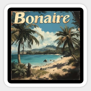 Bonaire Island Design Sticker